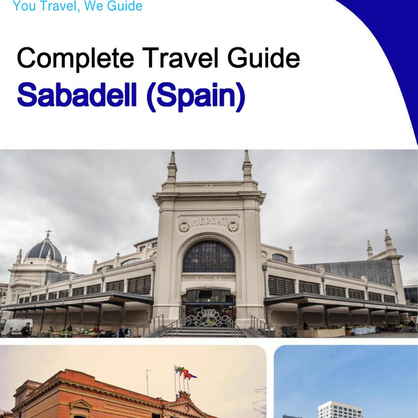 The city trip guide for Sabadell (Spain)
