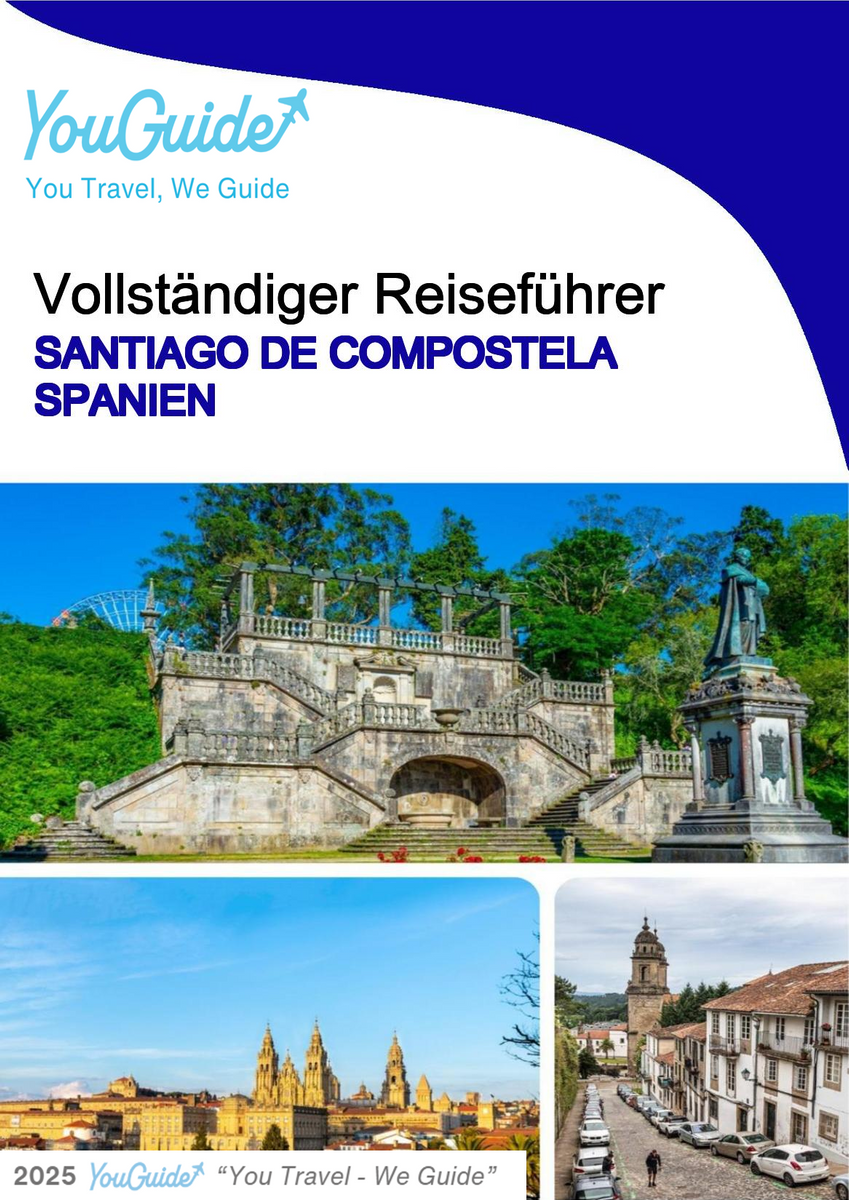 The city trip guide for Santiago de Compostela (Spain)