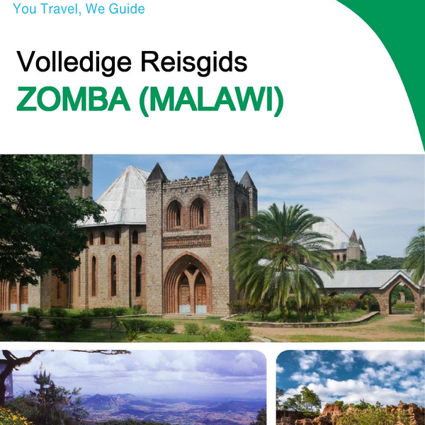 The city trip guide for Zomba (Malawi)