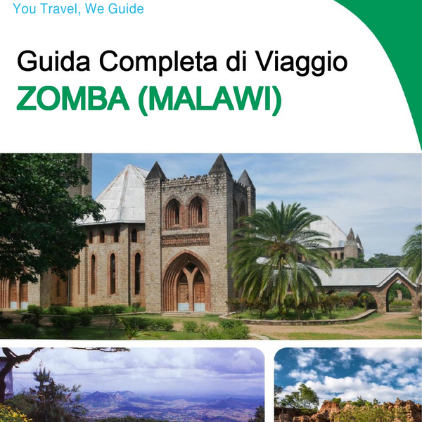 The city trip guide for Zomba (Malawi)