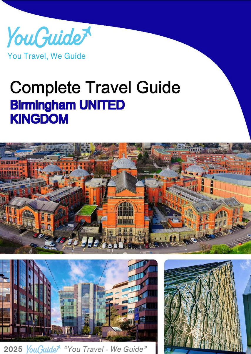 The complete travel guide for Birmingham (UNITED KINGDOM)