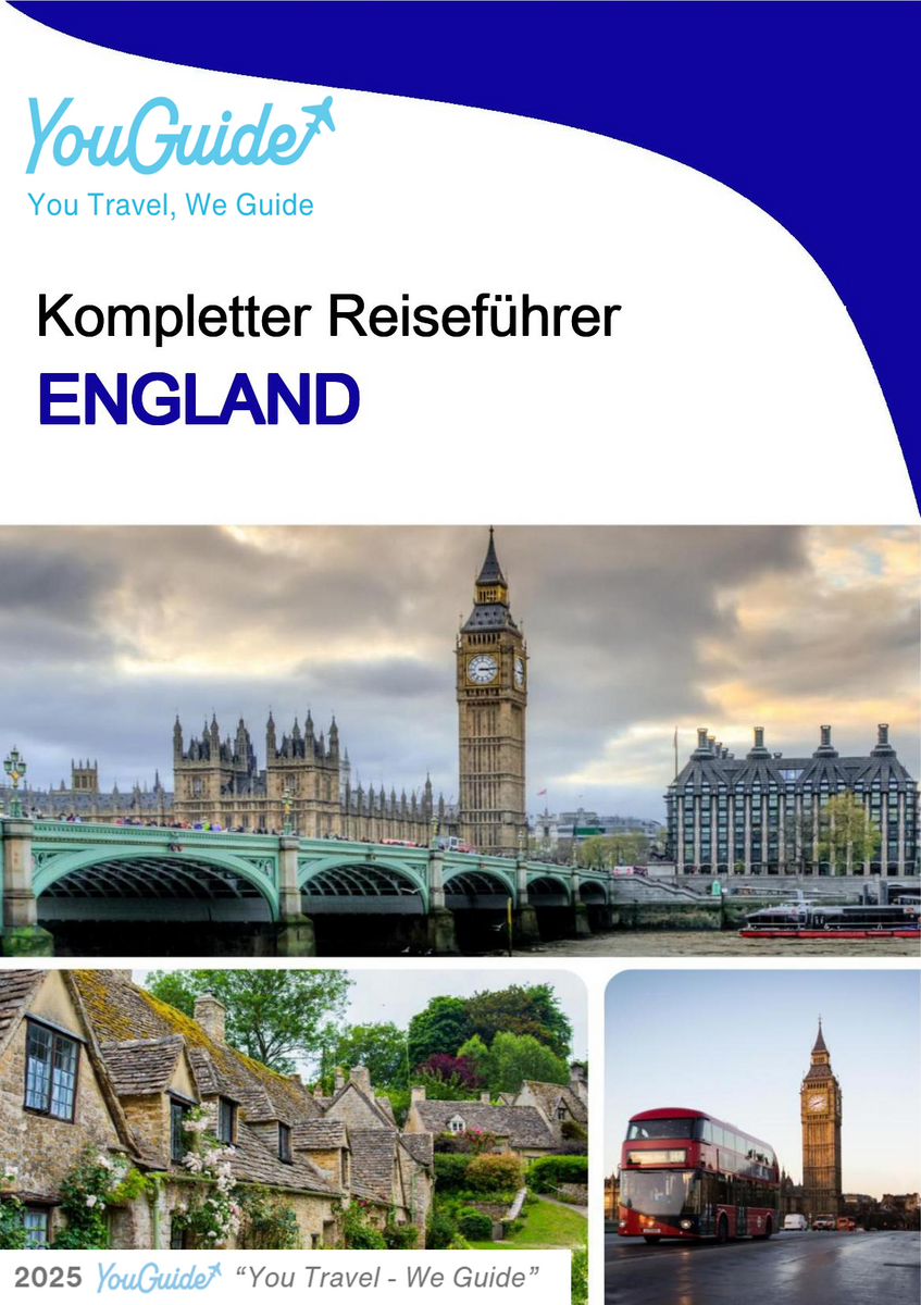 The complete travel guide for England (United Kingdom)