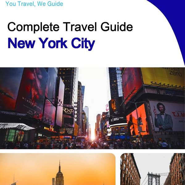 The complete travel guide for New York City